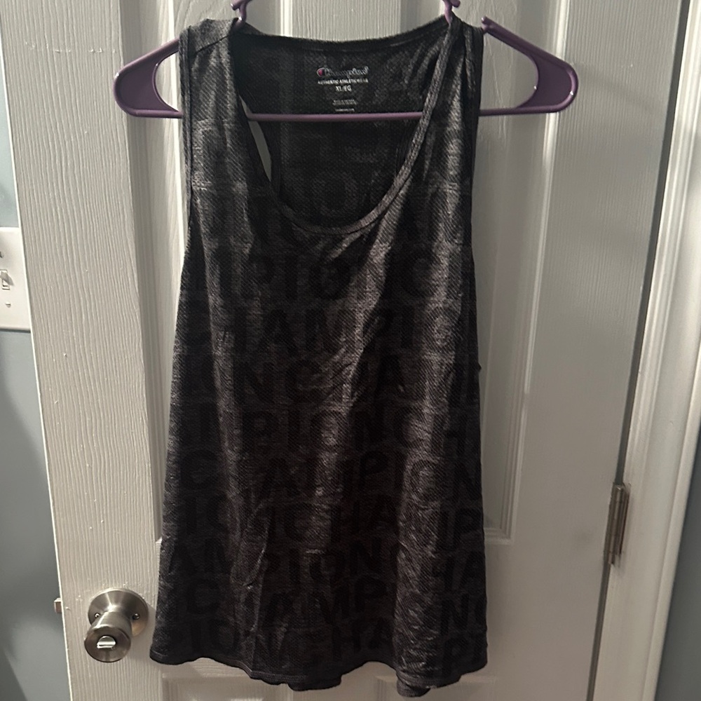 Champion Black Athletic Tank Top